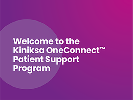Kiniksa OneConnect® Patient Support Brochure.