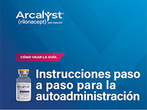 Folleto con instrucciones paso a paso para la autoadministración.