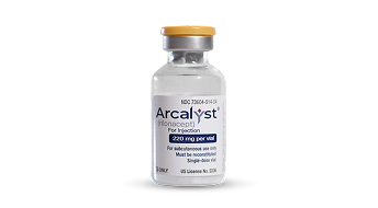 ARCALYST® (rilonacept) vial.